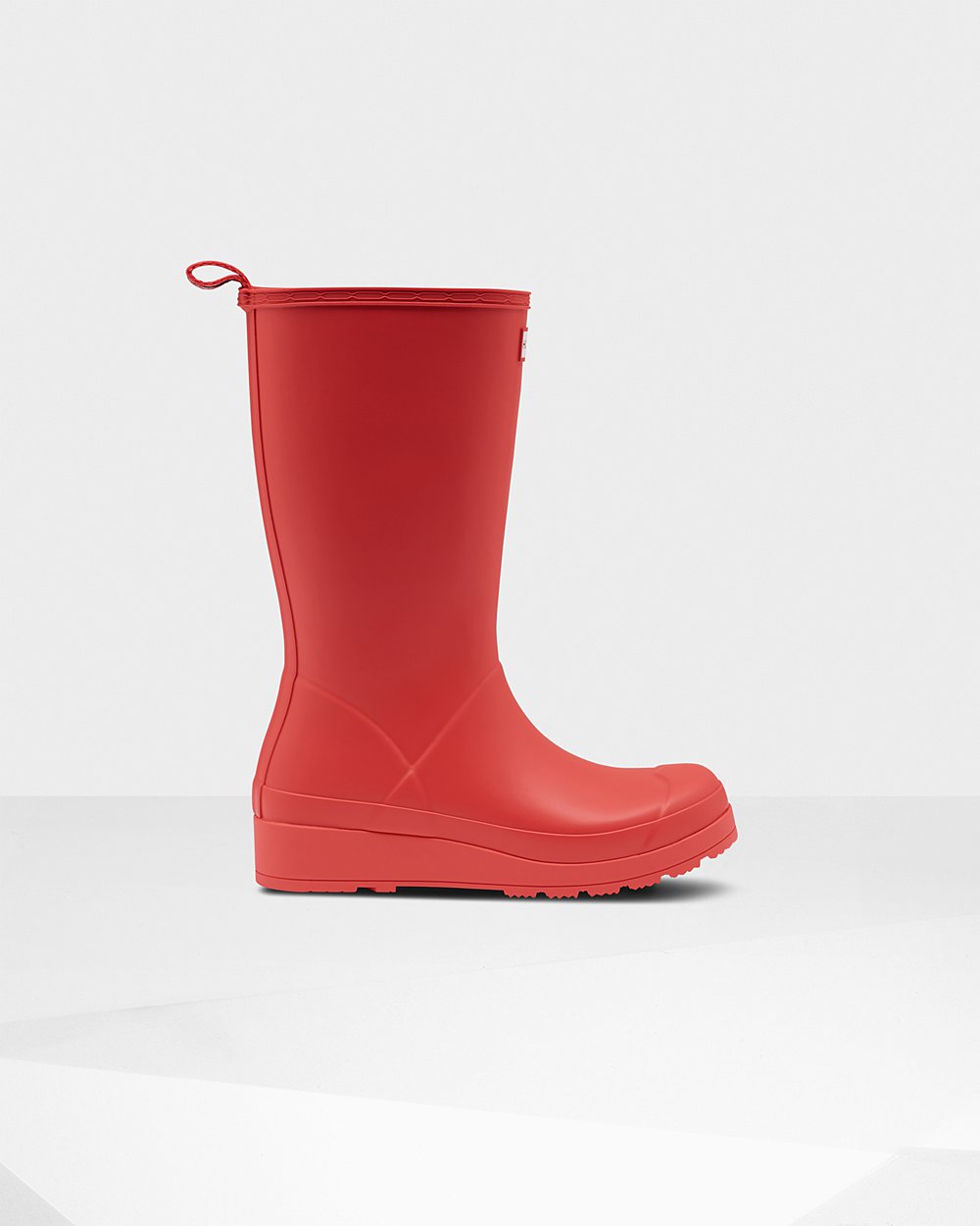 Play Botas Hunter Mujer - Original Tall Rain - Rojos - PBMDUES-19